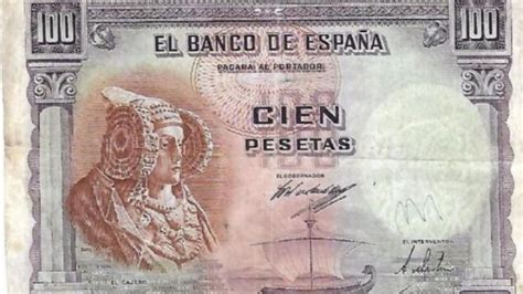 El Billete De 100 Pesetas De 1870 Que Vale Una Fortuna Y Por El Que