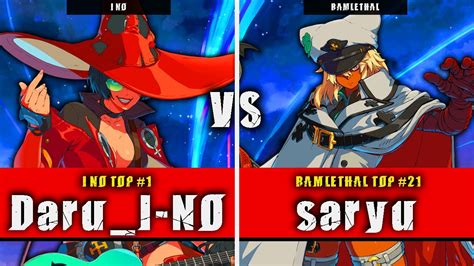 Ggst Daru I No I No Vs Saryu Ramlethal Guilty Gear Strive High