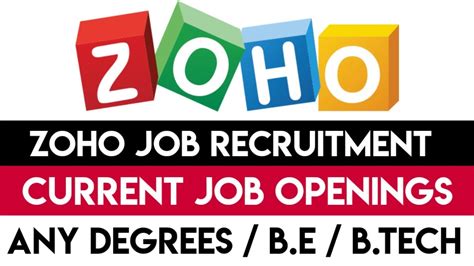 ZOHO Jobs For Freshers In Tamil ZOHO Recruitment 2023 ZOHO