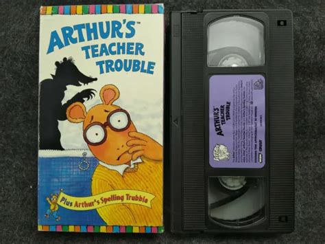 VHS ARTHUR - Arthurs Teacher Trouble (VHS, 1997) £10.74 - PicClick UK