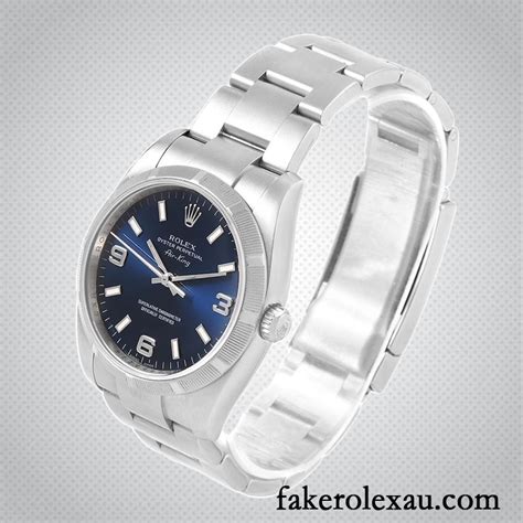 Zf Rolex Air King Mm Blso Men S Automatic Blue Dial Replica