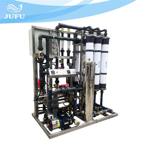 Plc Touch Screen Industrial Uf Water Filter System Ultrafiltration