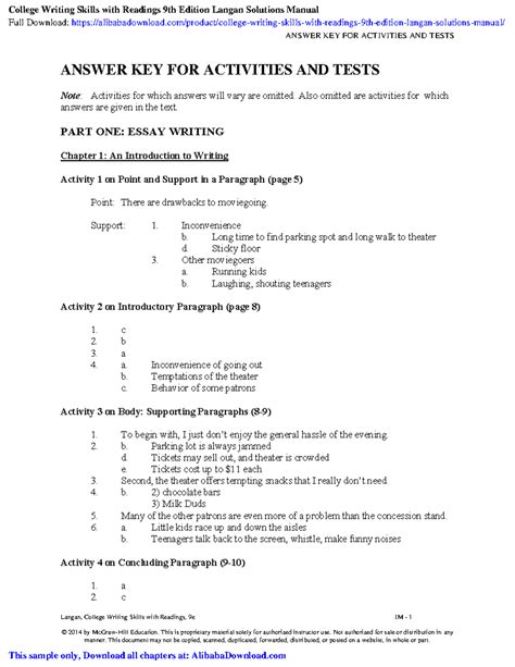 College Writing Skills With Readings Pdf 3