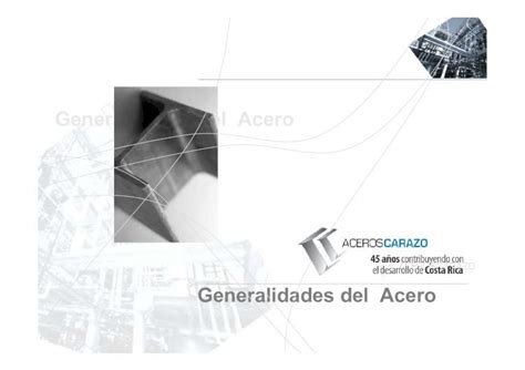 PDF Generalidades Del Acero DOKUMEN TIPS