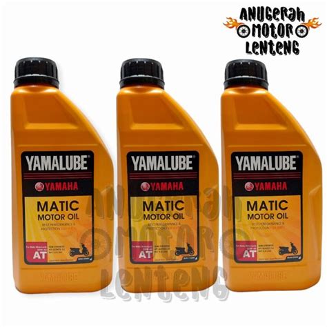 Jual Oli Matic Yamaha Yamalube Matic At W L Ml Api Sj Jaso