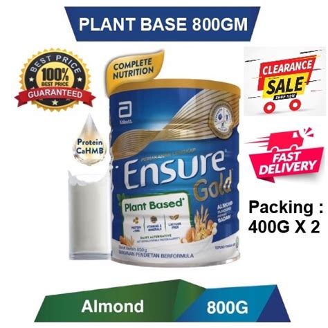 Ensure Gold Plant Based Almond G Exp Oct Nov Shopee Malaysia