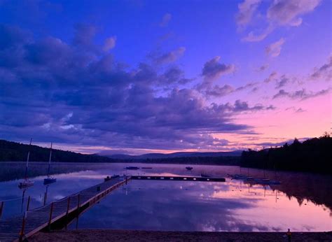 A Breathtaking Sunrise In New Hampshire Rpics