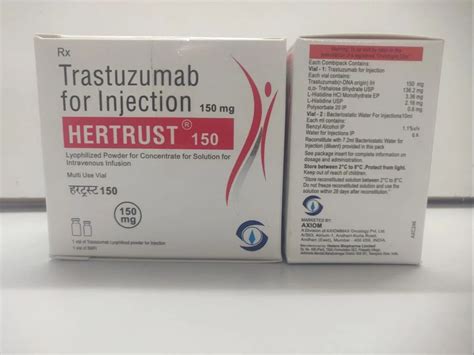 Hertrust Mg Trastuzumab Injection At Piece Trastuzumab