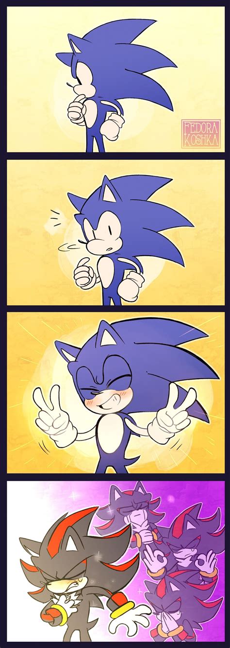 A Smile Brighter Than The Sunlight Press F For Shadow Sonic Funny