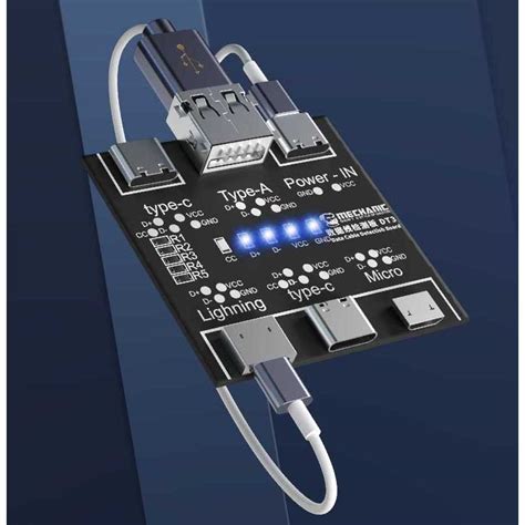 Jual Alat Tester Penguji Tes Kabel Charger Dan Data Type C Micro