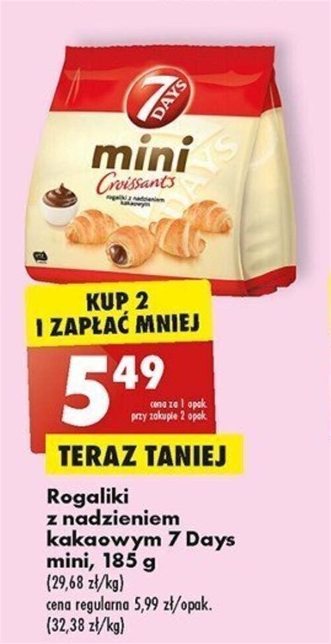 Promocja Rogaliki Z Nadzieniem Kakaowym Days Mini G W Biedronka