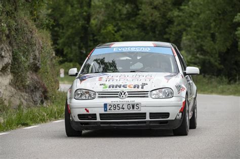 Volkswagen Golf Mk4 Tdi Racing Car On Hillclimb Pujada A La Trona Xvi