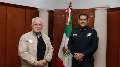 Alcalde de Cuauhtémoc y titular de SSPE atienden reforzamiento de