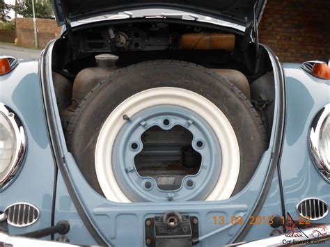 Vw Beetle 1959just Restored Inside And Outfortune Spentdove Blue