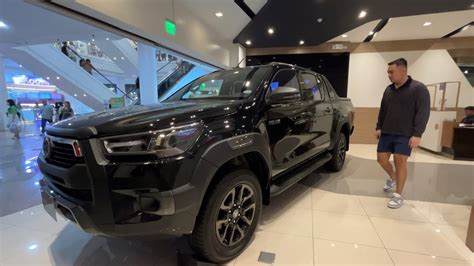 2023 Toyota Hilux Conquest 24 4x2 Mt In Black Youtube