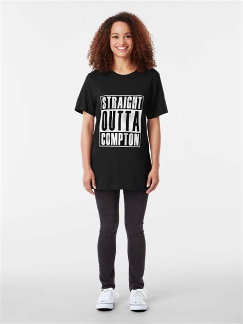 Straight Outta Compton T Shirt By Thehiphopshop Redbubble