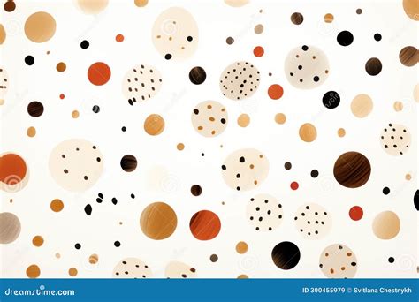 Randomly Spaced Tiny Spots Dots Pattern Abstract Natural Background