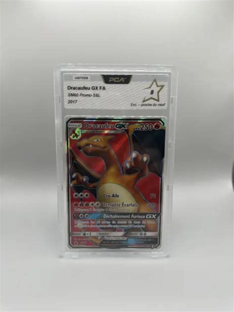 Carte Pokemon Pca Dracaufeu Gx Fa Promo Sm Rare Pca Eur