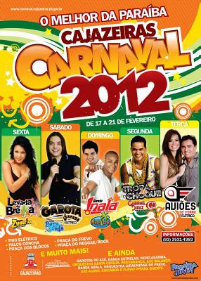 RONIEVENTOS O Blog Do Ronivon Carnaval De Cajazeiras PB O Melhor