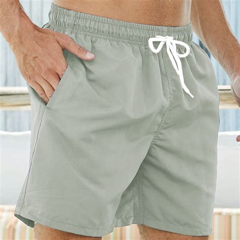 Nrmvnmi Mens Summer Swim Trunks Quick Dry Surf Boardshorts Bathing