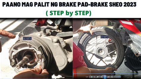 Paano Mag Palit Ng Brake Pad Brake Shoe 2023 YouTube