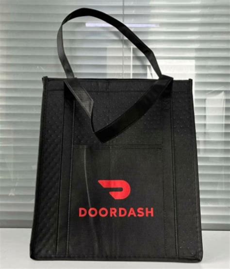 2 Thermal Insulated Doordash Tote Bags Hot Cold Food Delivery - Etsy