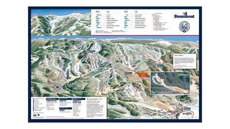 Steamboat Ski Map And Information - Free Piste Map