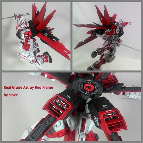 Custom Build RG 1 144 Gundam Astray Red Frame Flight Unit