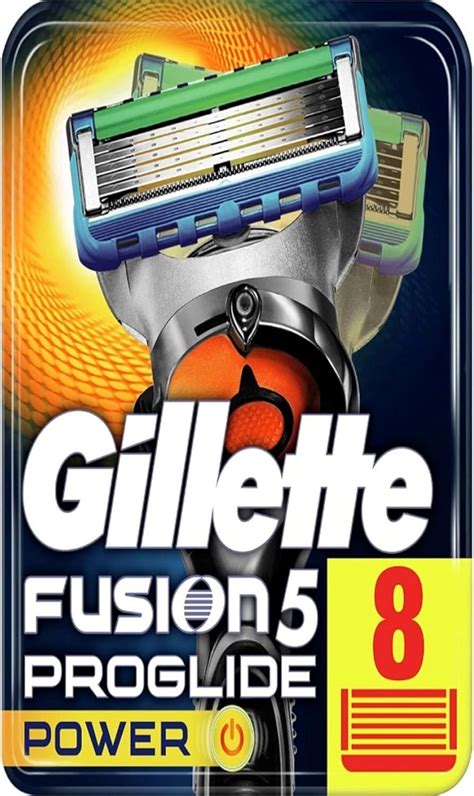 Gillette ProGlide Power Rasierklingen 8 Ersatzklingen für Nassrasierer