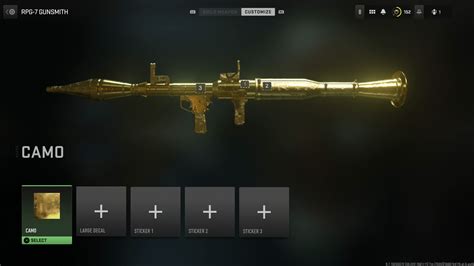 Launcher Gold Camo Modern Warfare Boosting Service