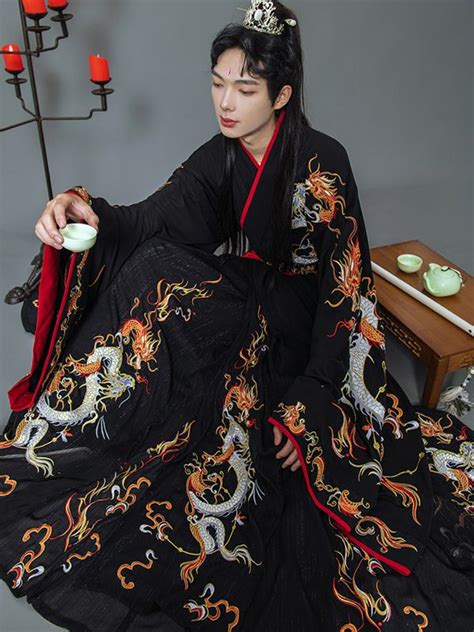 Fashion Hanfu Chinese Traditional Clothes for Male - Fashion Hanfu