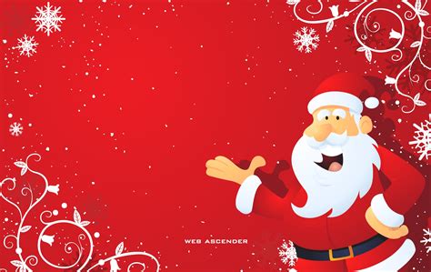 Santa Claus Christmass Design Backgrounds For Powerpoint Templates