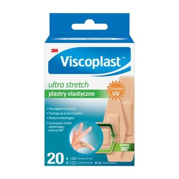 Viscoplast Ultra Stretch Plastry Elastyczne Rozmiary Szt