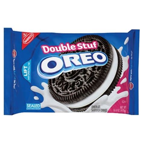 Oreo Double Stuff Chocolate Sandwich Cookies 154 Oz Tray Pack Of 4