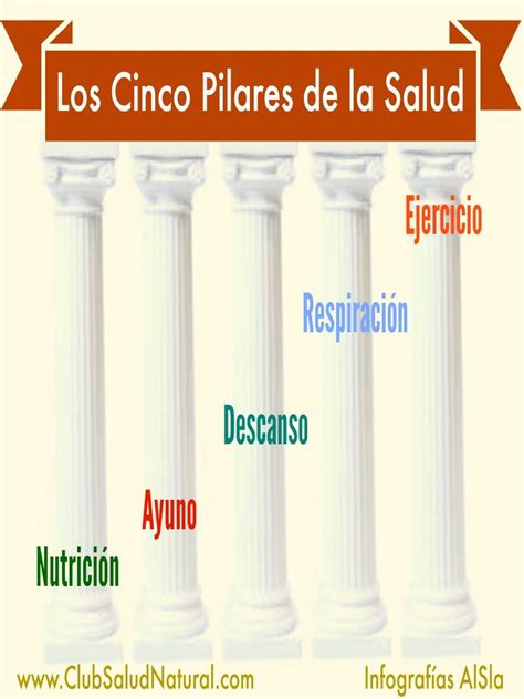 Los 5 Pilares De La Salud Y El Bienestar Health Blog Posts Personal