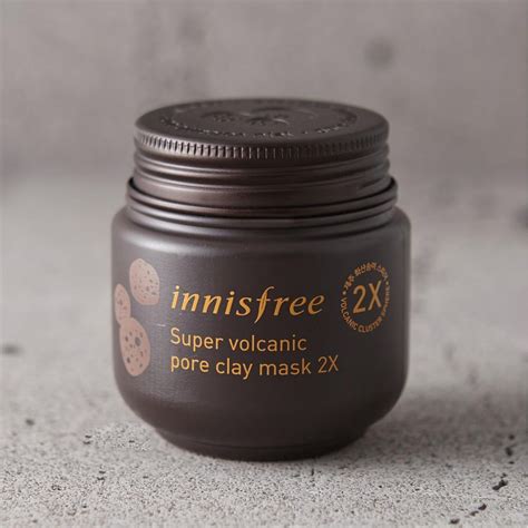 Innisfree Super Volcanic Pore Clay Mask 2X 100ml Shopee Malaysia