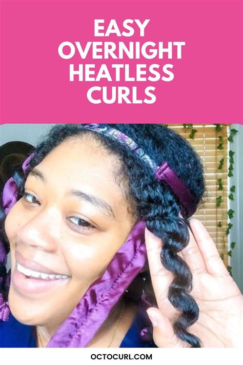 Original Octocurl Satin Heatless Curler Headband Overnight Curls Heatless Curls Easy