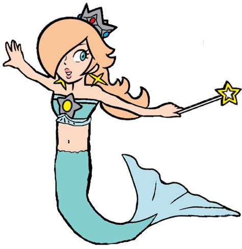 Mermaid Princess Rosalina By Fireluigi29 On Deviantart