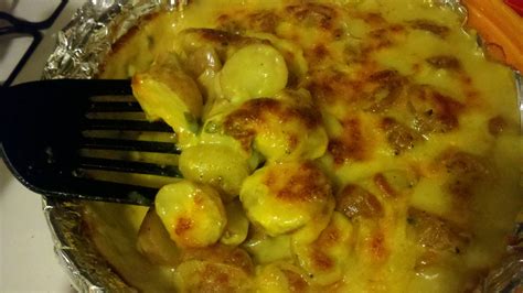 Baked Cheesy Bacon Pee Wee Potatoes Super Easy Ingr 15 Lbs Pee Wee