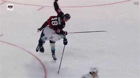 Tim Stutzle embarrasses the Sens and himself with latest dive