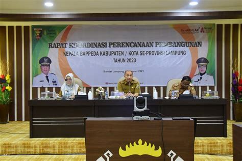 Rakor Perencanaan Pembangunan Kepala Bappeda Kabupaten Kota Se Provinsi