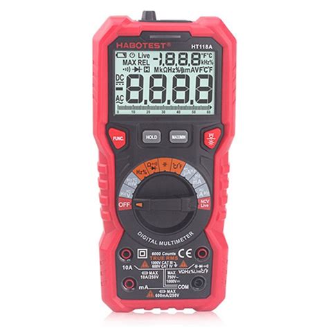 Ht Telt V Ac Dc Digitale Multimeter Nc Grandado