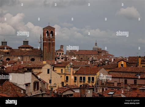 Roofs And Churches Of Venice The View From Scala Contarini Del Bovolo