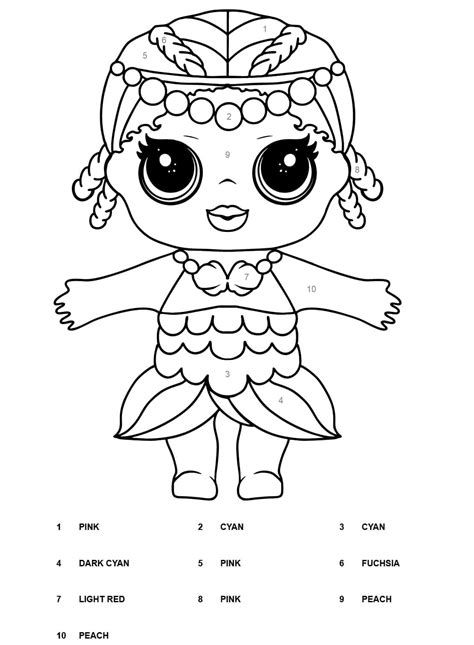 Lol Surprise Coloring Page