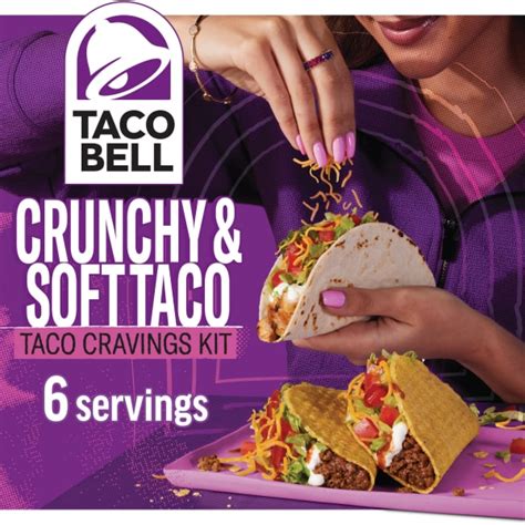 Taco Bell Mild Crunchy Seasoned Flavor Taco Shells 12 Ct 53 Off