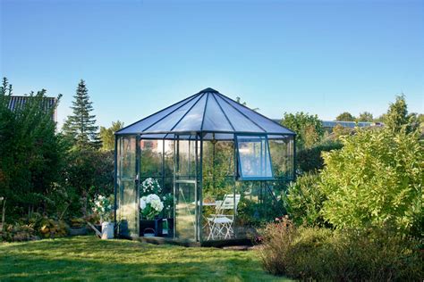 Serre En Verre Tremp Mm Jardin Couvert