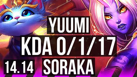 Yuumi Aurora Vs Soraka Miss Fortune Sup Games