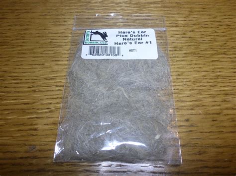 NATURAL HARE S EAR PLUS DUBBING NEW HARELINE DUBBIN FLY TYING