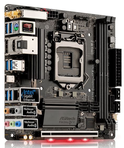 ASRock Fatal1ty Z370 GAMING ITX AC LGA1151 2x DDR4 DIMM M 2 HDMI