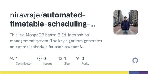 Github Niravraje Automated Timetable Scheduling System This Is A